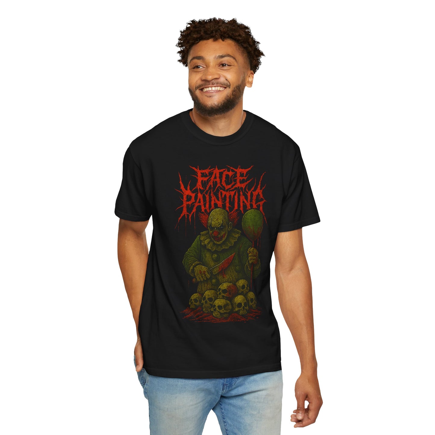Creepy Clown Graphic T-Shirt
