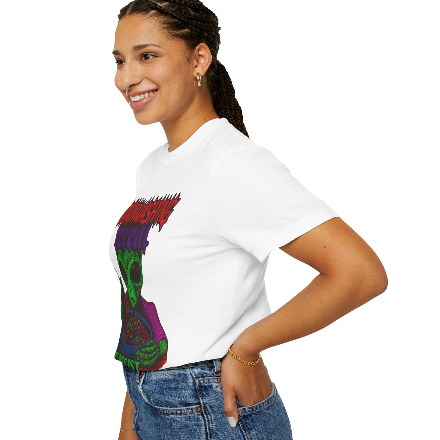 Alien Brainwashing Cereal T-Shirt