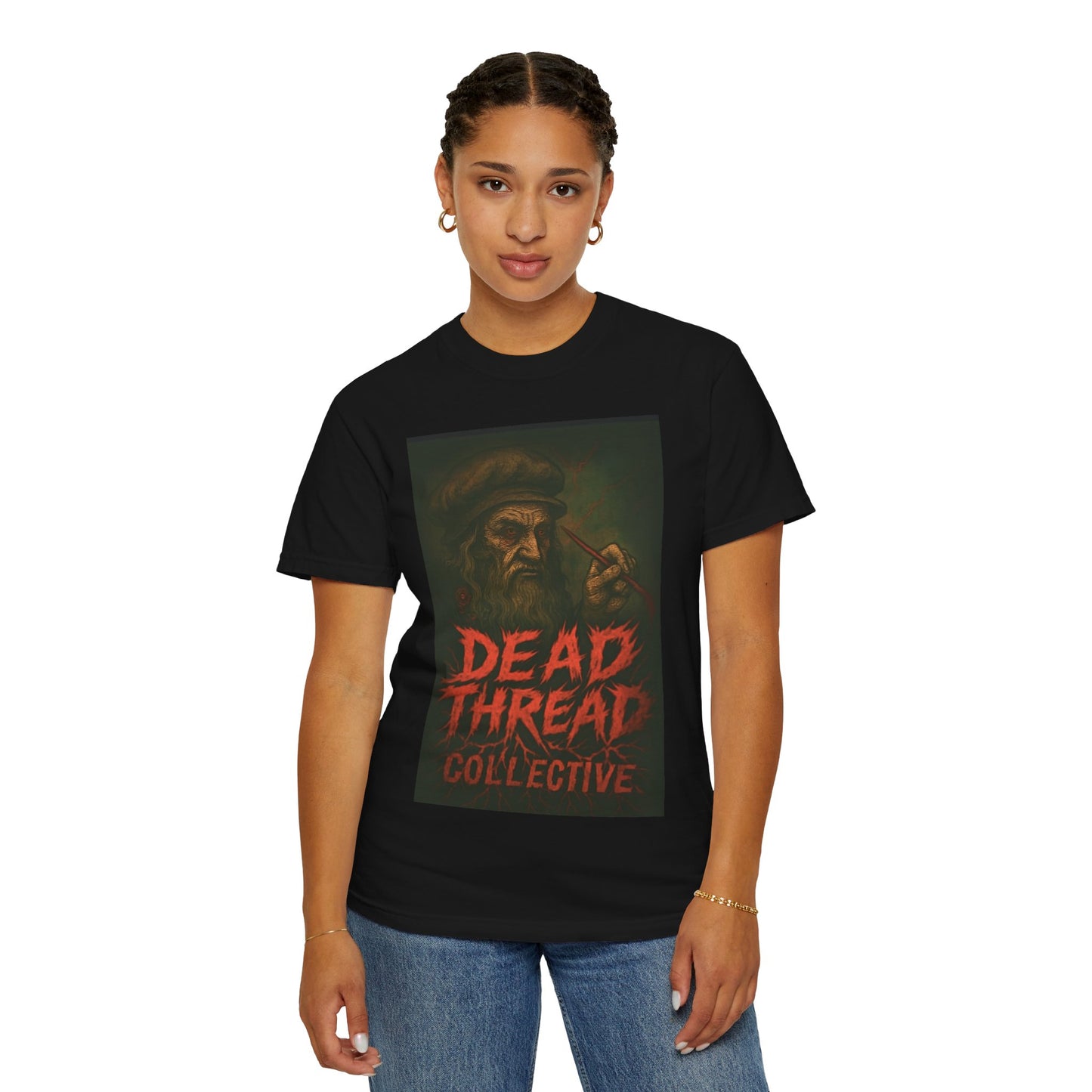 Leonardo Da Vinci Inspired Horror Graphic Tshirt