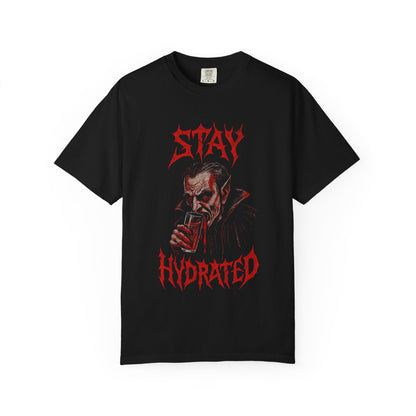 Vampire Stay Hydrated Horror T-Shirt