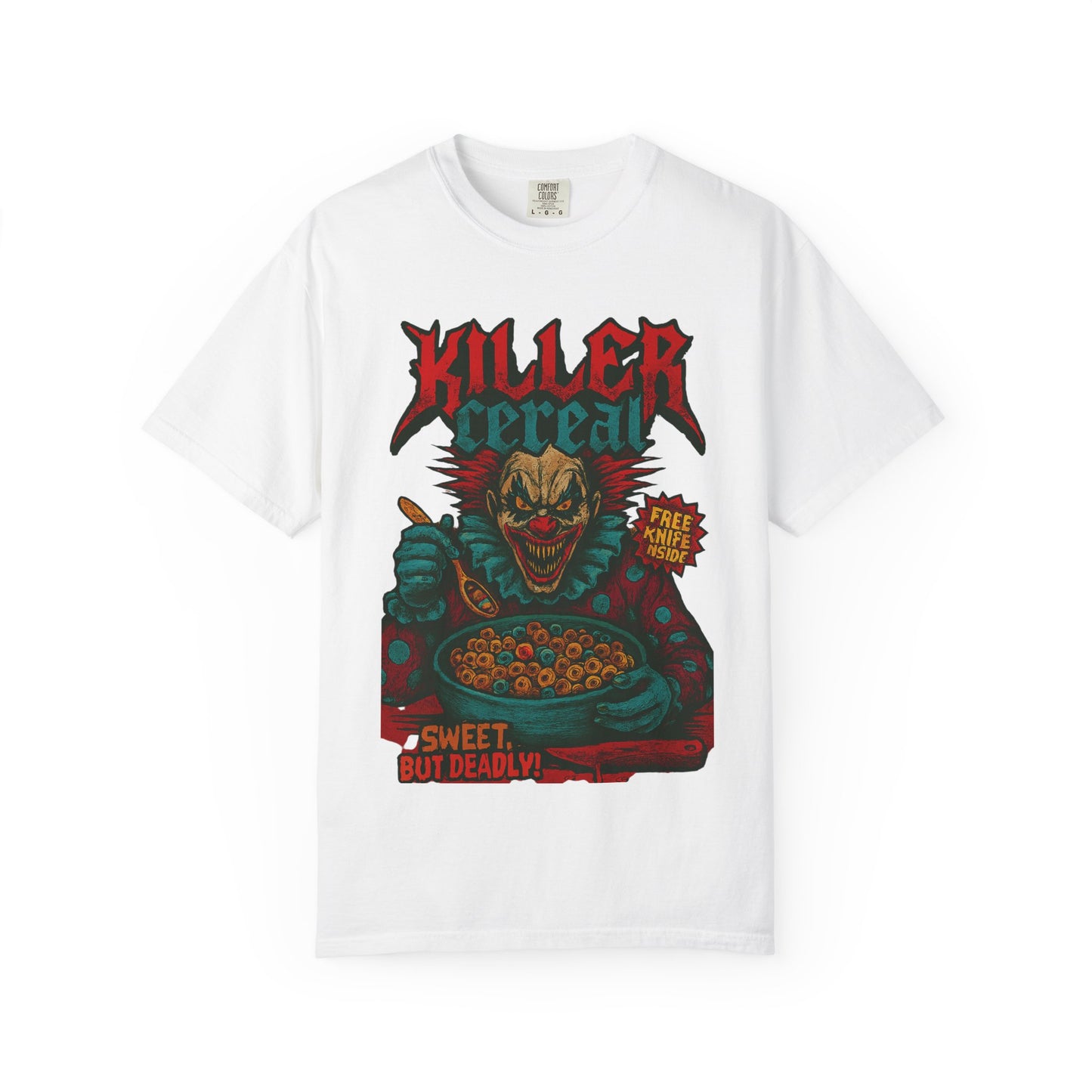Killer Cereal Horror Clown T-Shirt