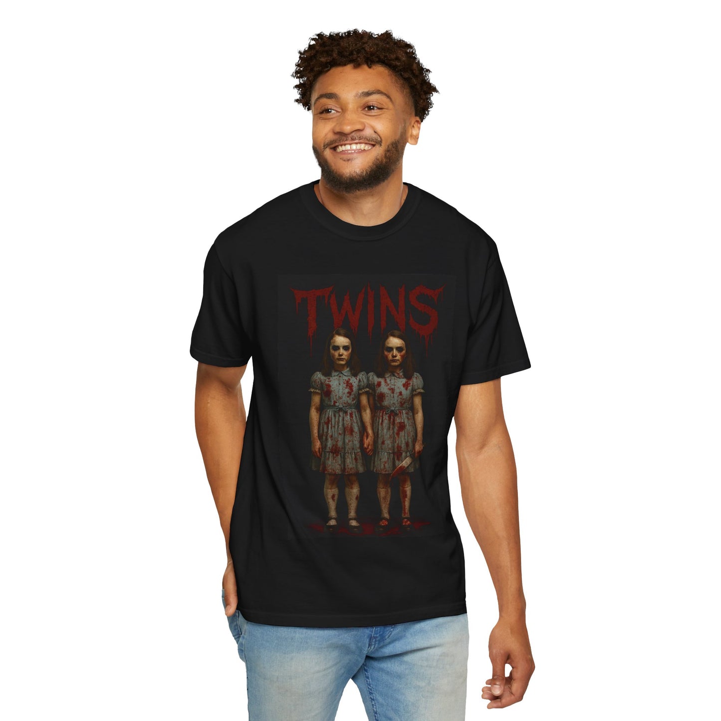 Spooky Twins Graphic T-shirt