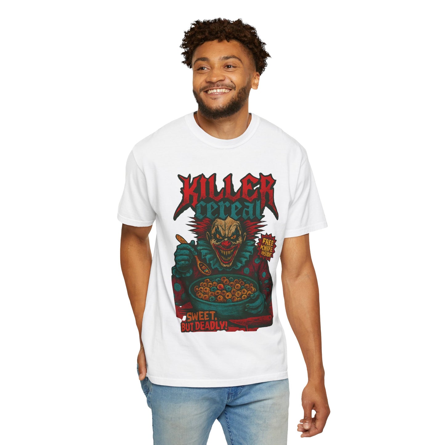 Killer Cereal Horror Clown T-Shirt