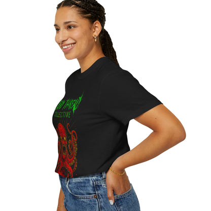 Red Tentacle Octopus Horror T-Shirt