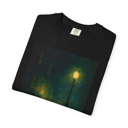 Mysterious Night Horror-Themed T-Shirt