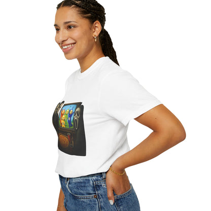 Faces of Horror Pizza Party T-Shirt