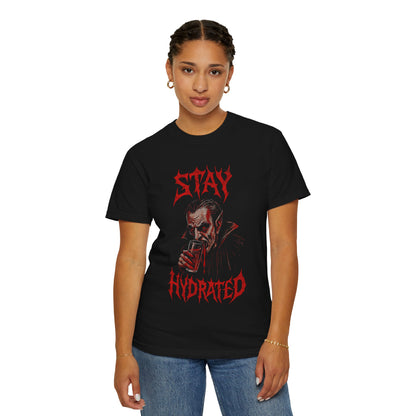 Vampire Stay Hydrated Horror T-Shirt