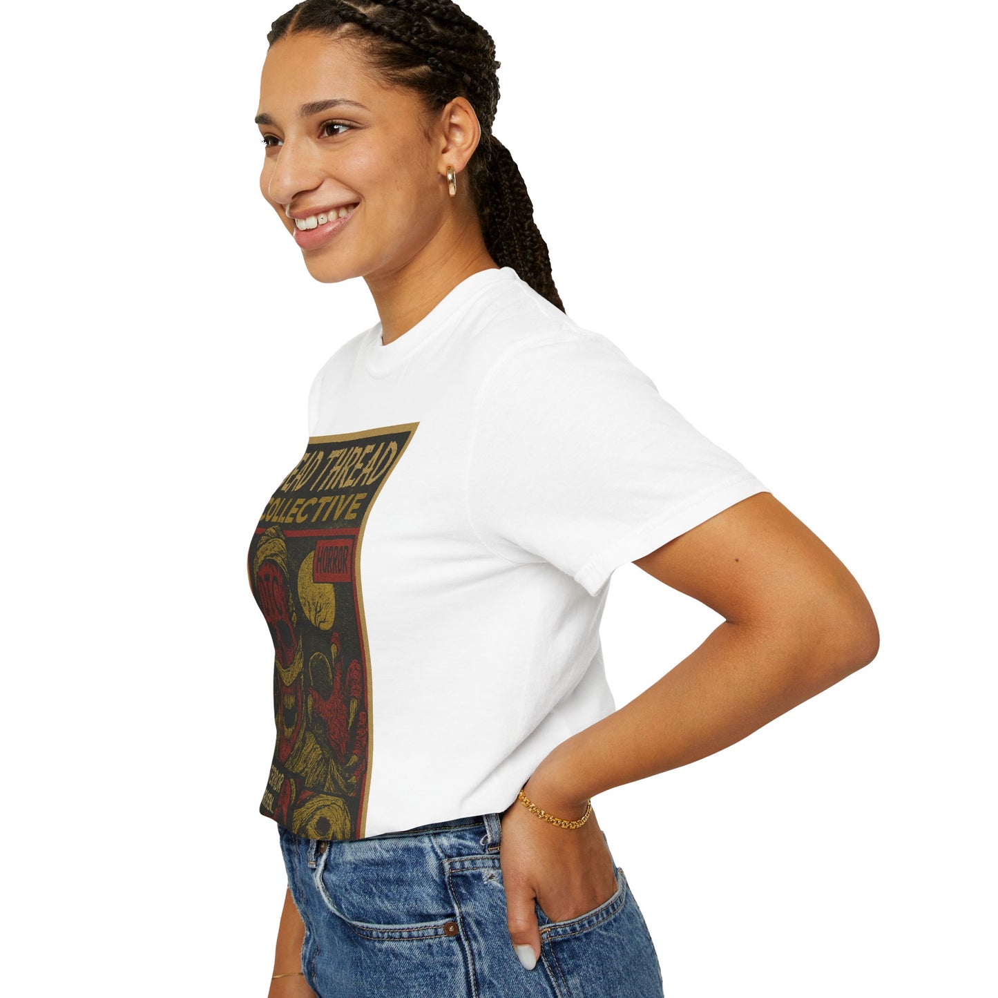 Comic Book Styled Horror Skull T-Shirt