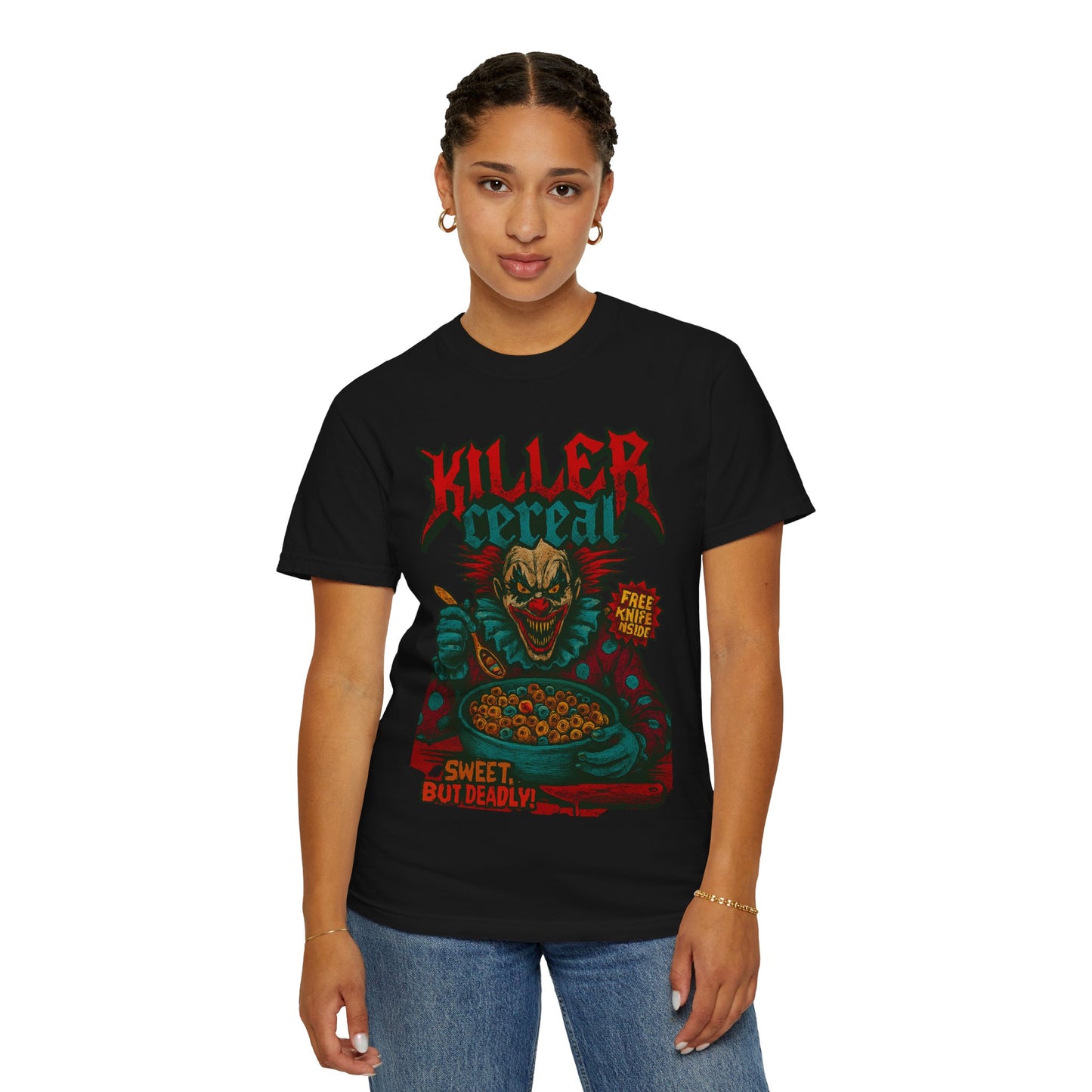 Killer Cereal Horror Clown T-Shirt
