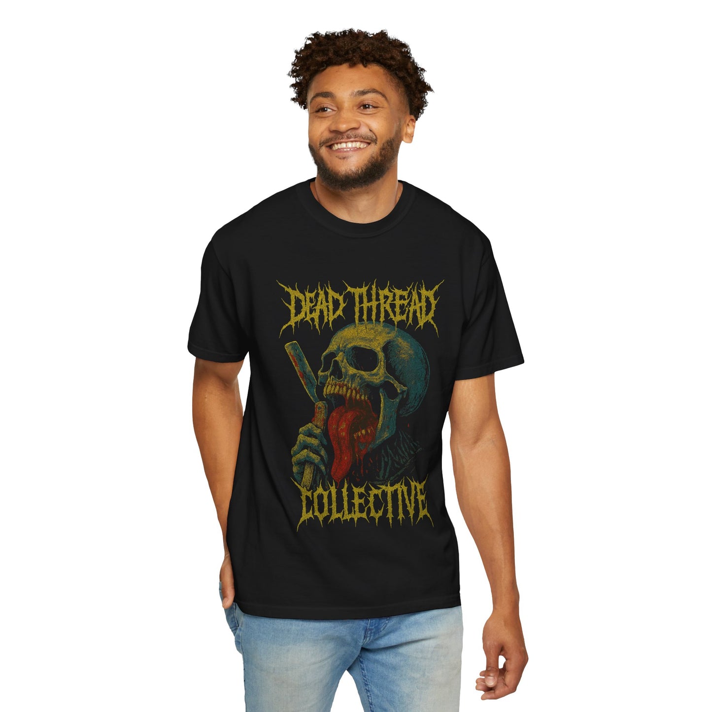 Skull and Straight Razor T-Shirt