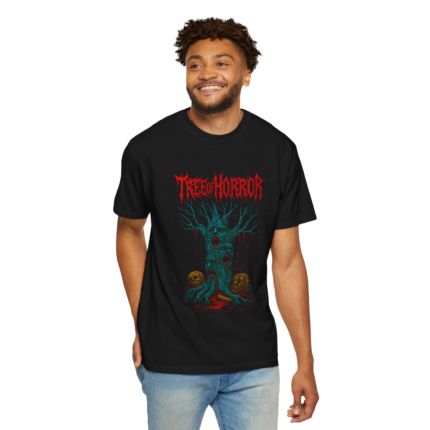 Tree of Horror Graphic T-Shirt