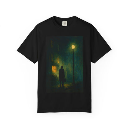 Mysterious Night Horror-Themed T-Shirt