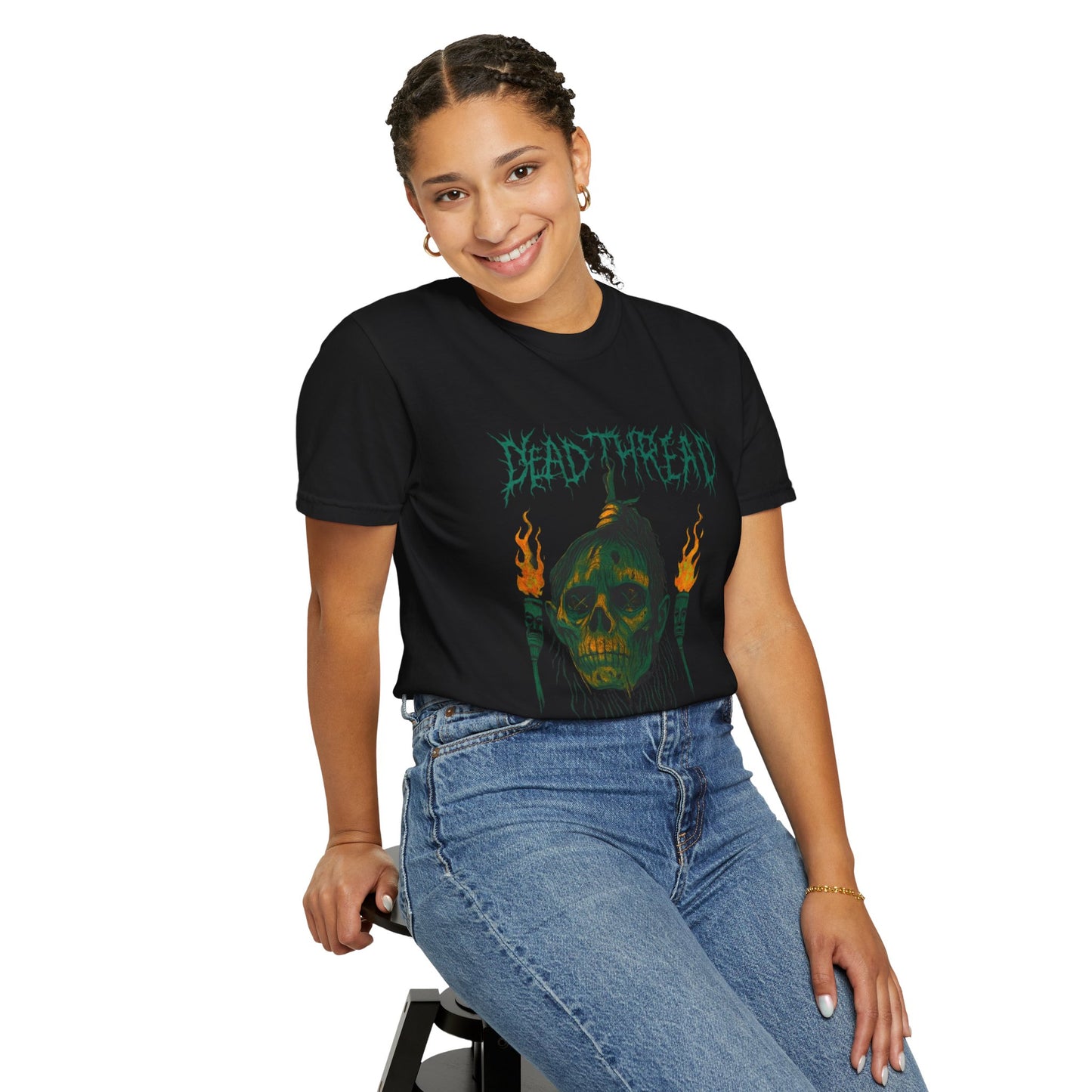Shrunken Head Graphic T-Shirt
