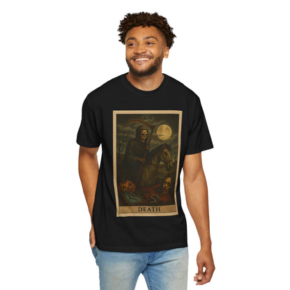 Death Tarot Card Graphic T-Shirt