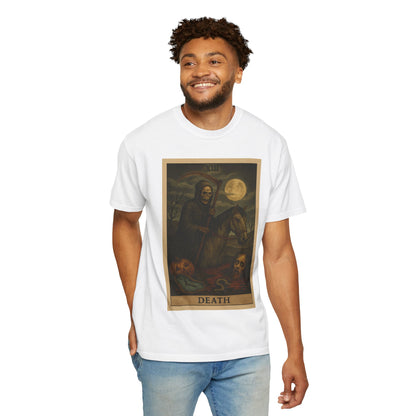 Death Tarot Card Graphic T-Shirt