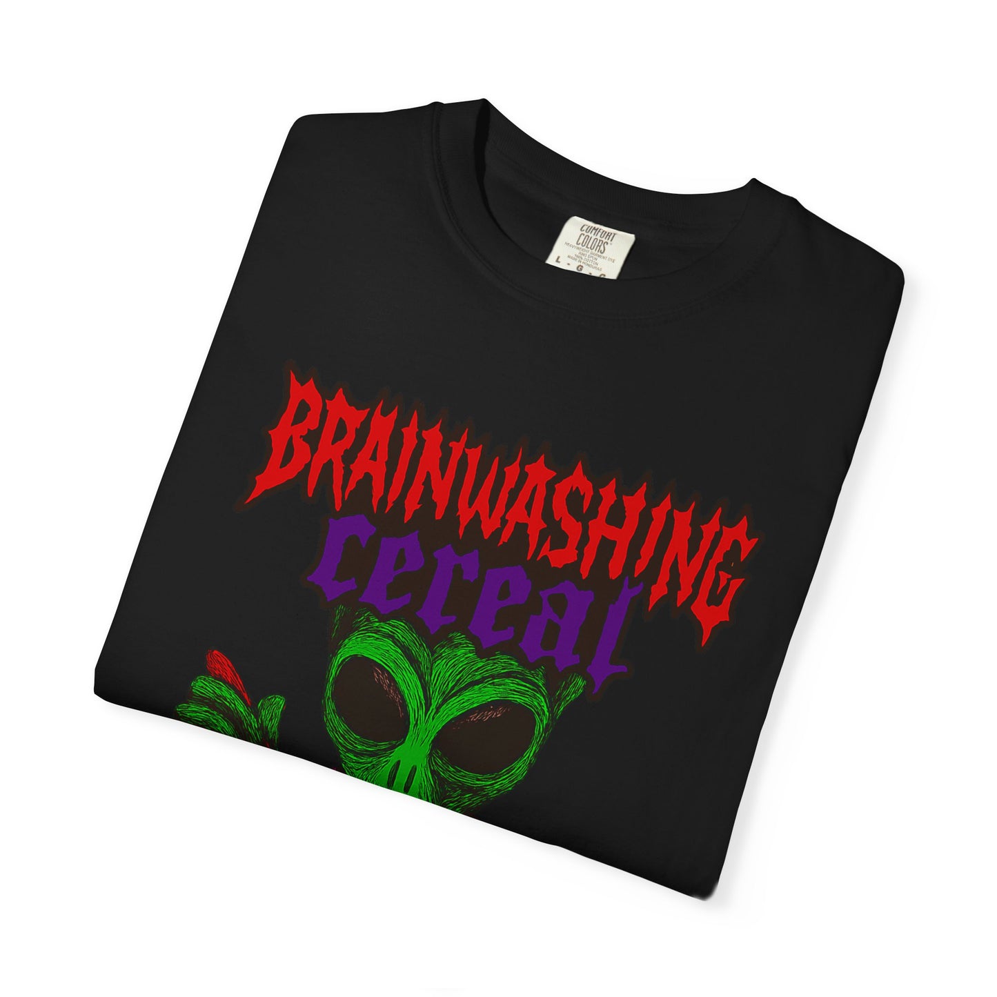 Alien Brainwashing Cereal T-Shirt