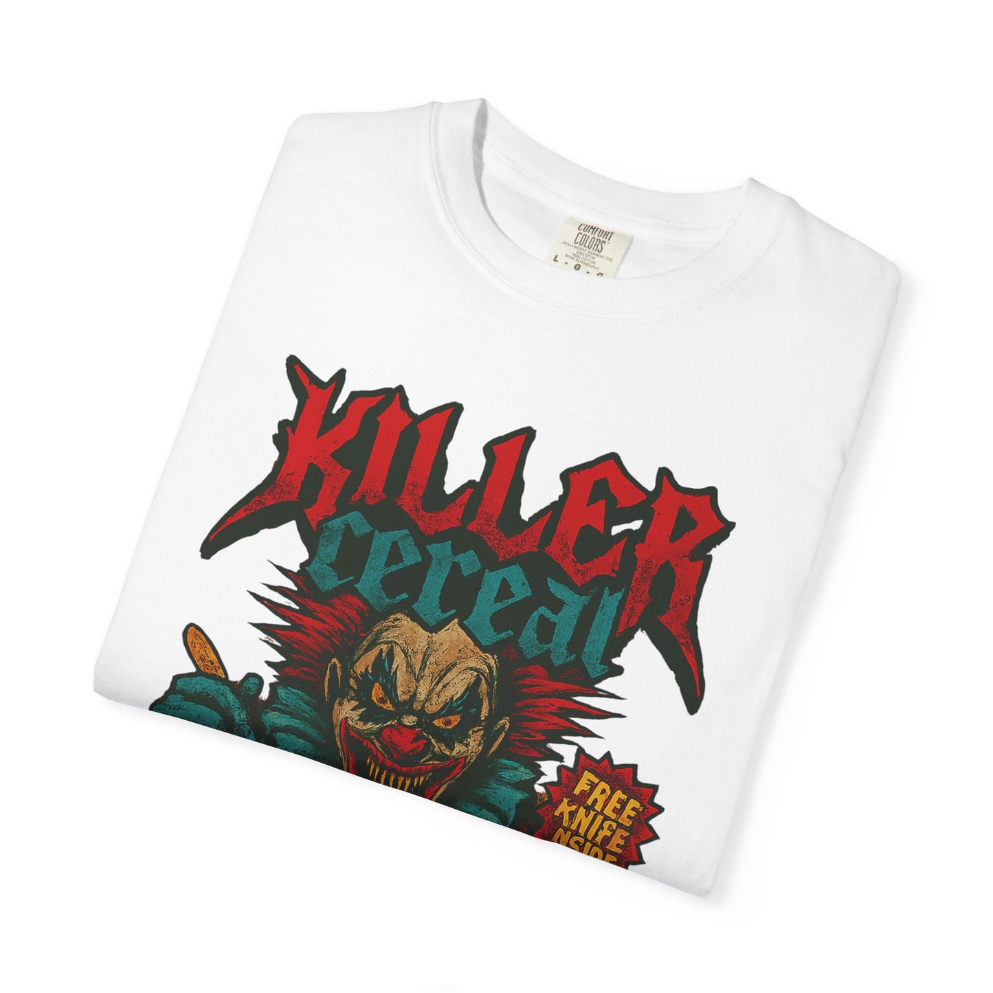 Killer Cereal Horror Clown T-Shirt