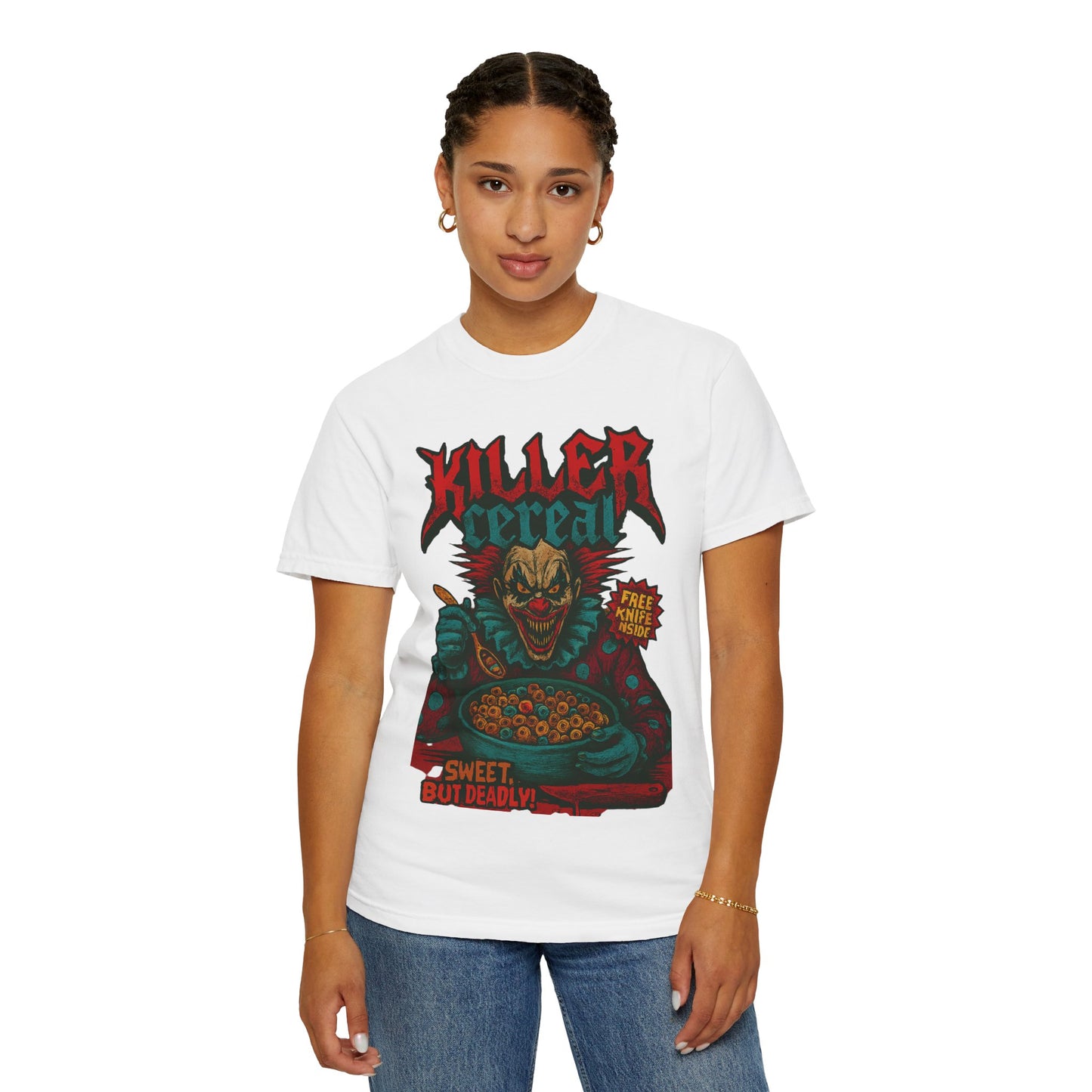 Killer Cereal Horror Clown T-Shirt