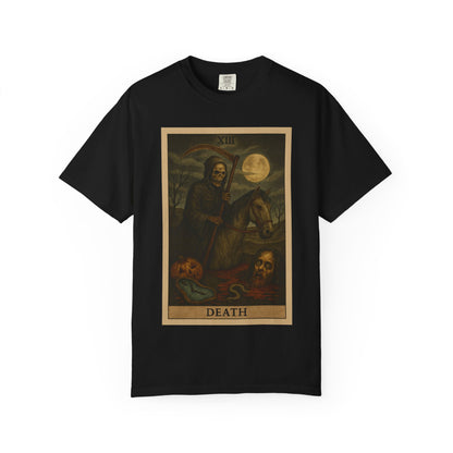 Death Tarot Card Graphic T-Shirt