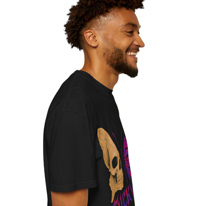 Rebellious Skull Butterfly Gothic T-Shirt