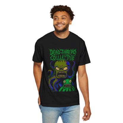 Neon Alien Monster Graphic T-Shirt