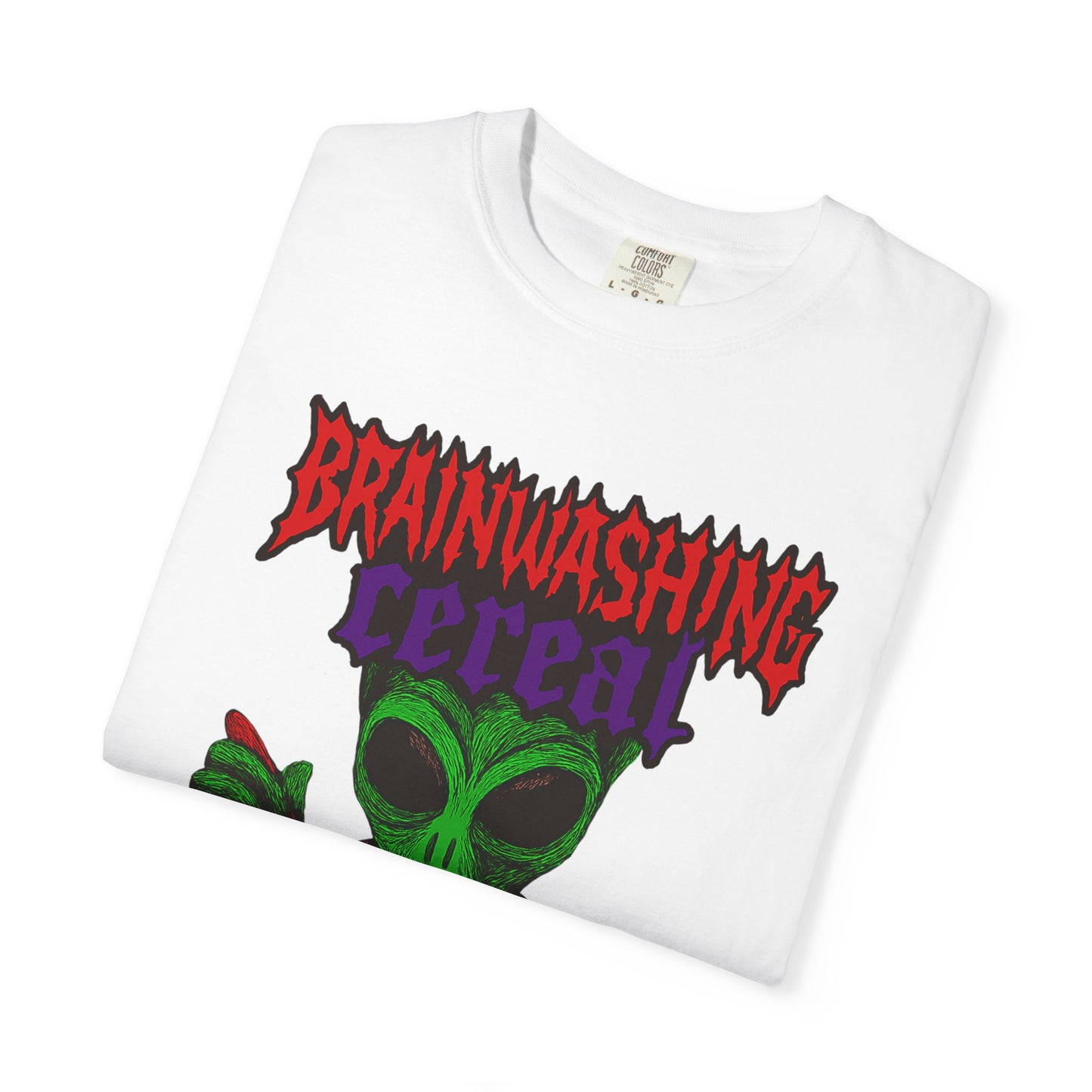 Alien Brainwashing Cereal T-Shirt