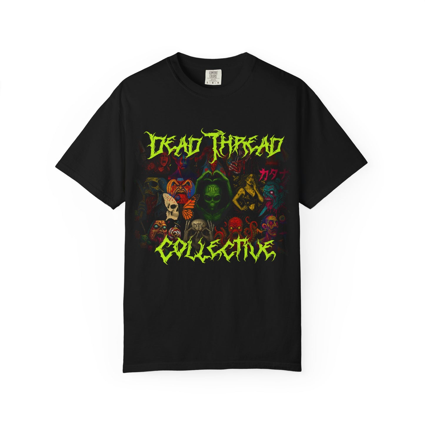 Horror Fusion Dead Thread Collective T-Shirt (Green)