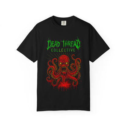 Red Tentacle Octopus Horror T-Shirt