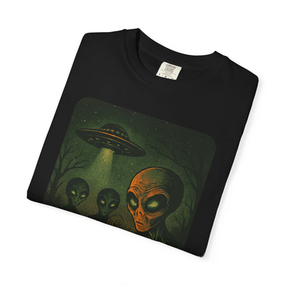 Alien Pumpkin Ritual T-shirt