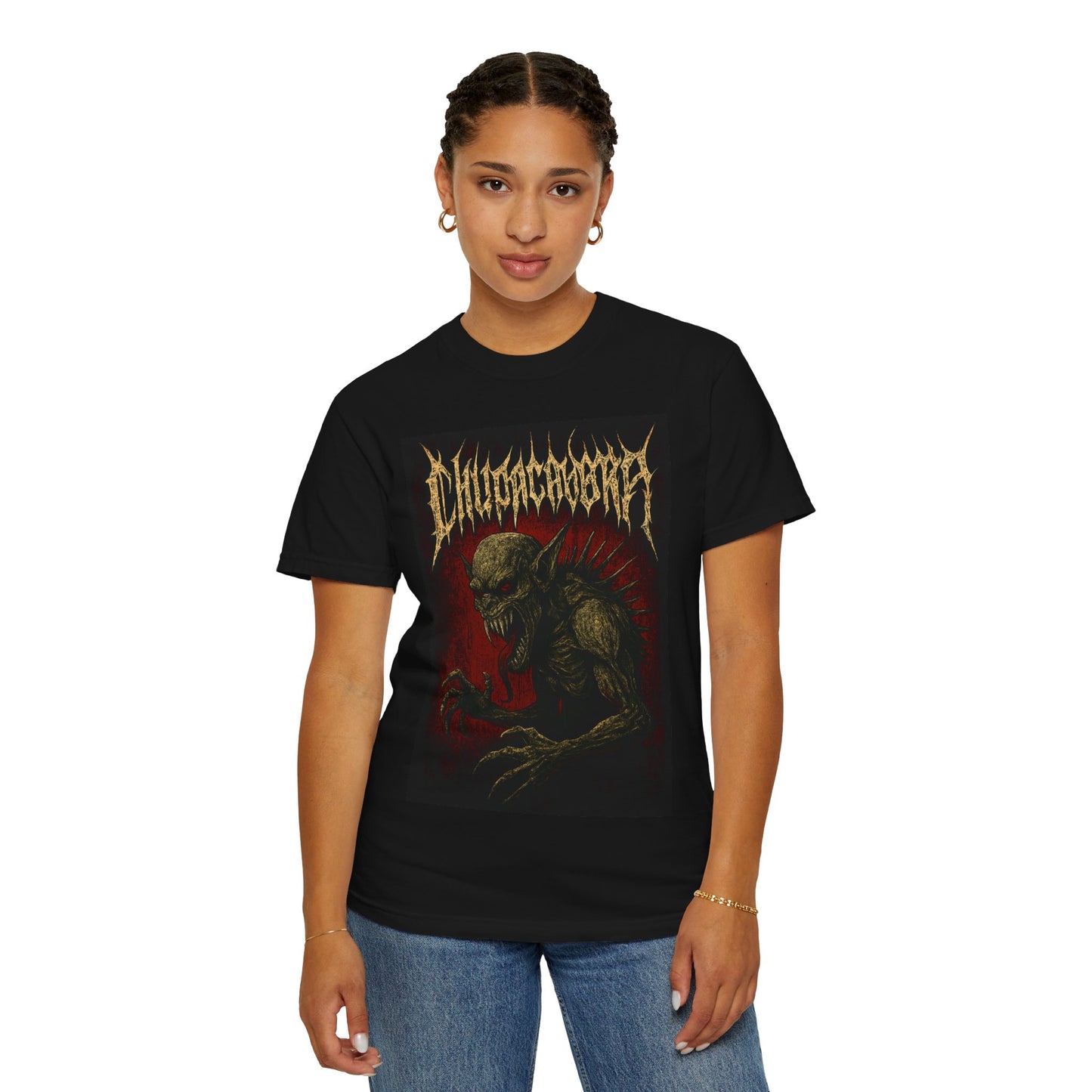 Chupacabra Spiked Horror T-Shirt