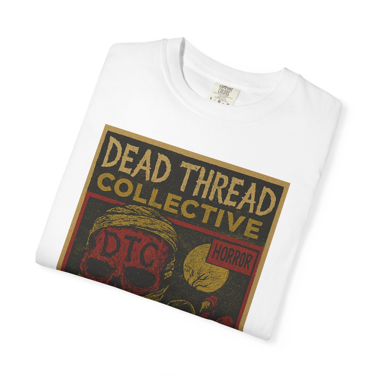 Comic Book Styled Horror Skull T-Shirt