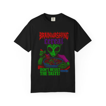 Alien Brainwashing Cereal T-Shirt