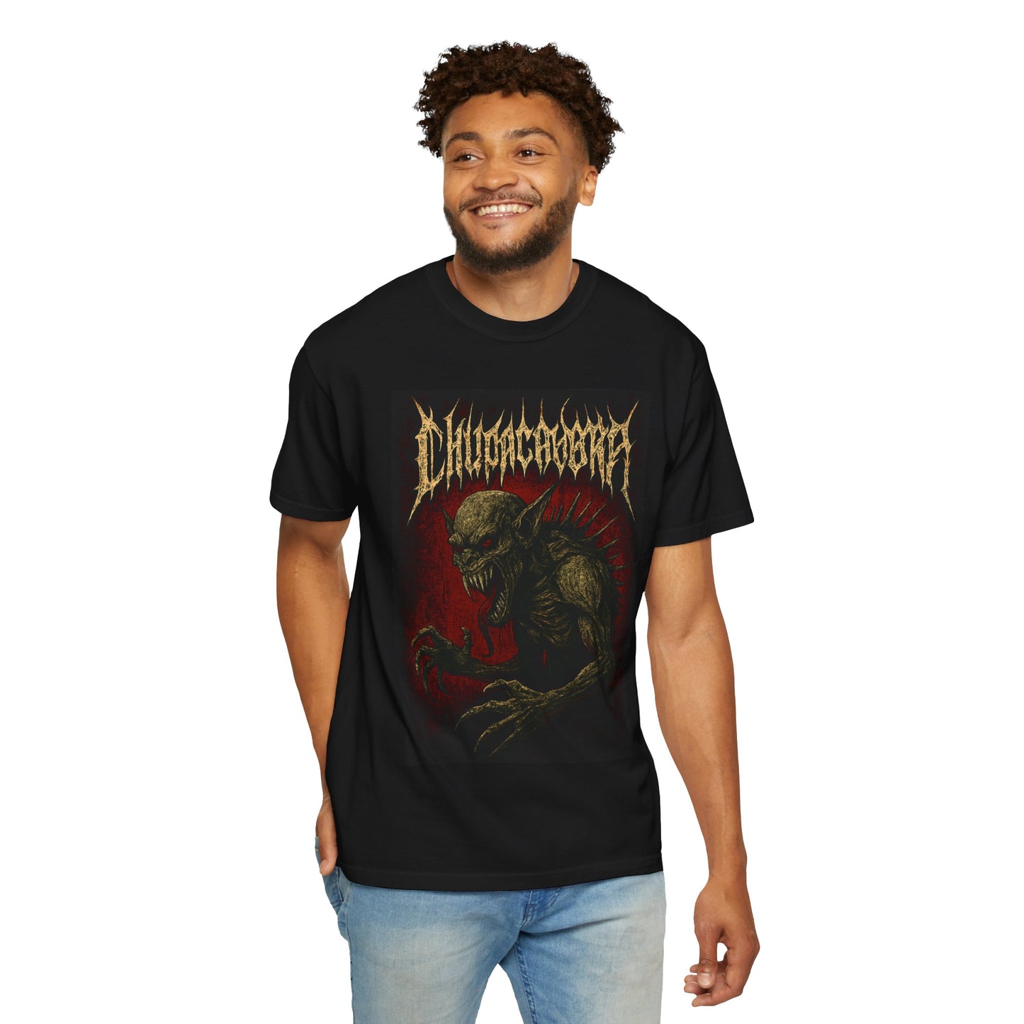 Chupacabra Spiked Horror T-Shirt