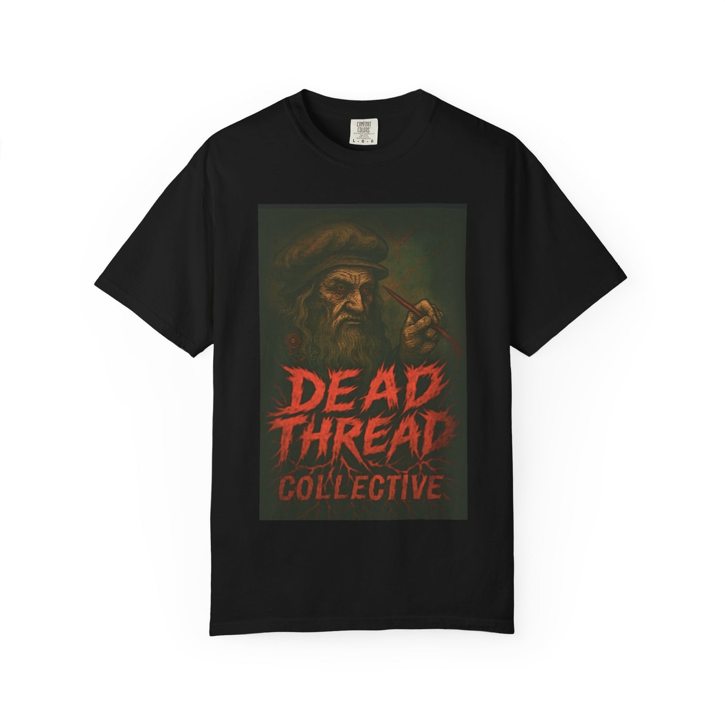 Leonardo Da Vinci Inspired Horror Graphic Tshirt