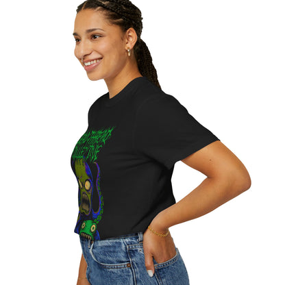 Neon Alien Monster Graphic T-Shirt