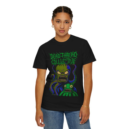 Neon Alien Monster Graphic T-Shirt